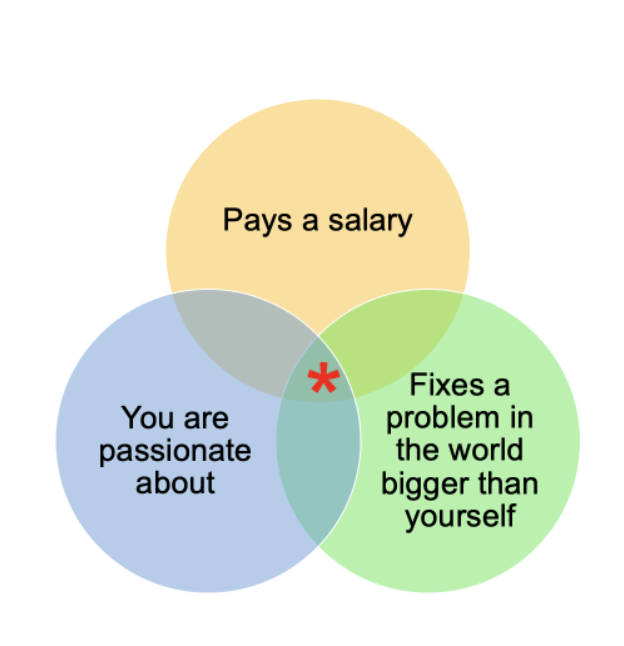 Finding your calling with Venn diagrams